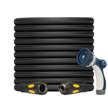 TheFitLife Garden Hose, Lightweight, No Kink and Non-Expandable, with Blue Nozzle