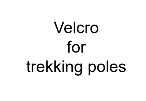 TheFitLife Velcro for trekking poles